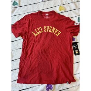 47 Brand Kansas City Chiefs NFL Red Graphic T-Shirt Men's Size Medium  [COPY]